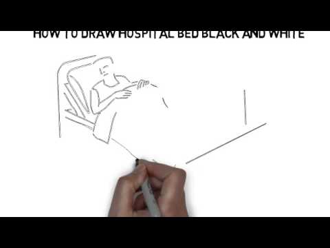 480x360 How To Draw Hospital Bed Black And White - Hospital Bed Sketch