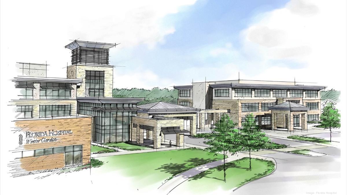 1200x675 Florida Hospital Winter Garden To Create Up To 1,100 Jobs - Hospital Building Sketch