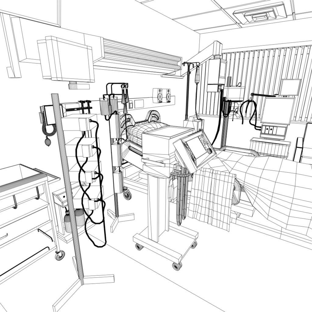 Hospital Room Sketch at Explore collection of