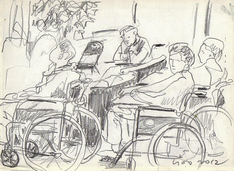 790x577 Yoo Drawing Sketches - Hospital Sketches