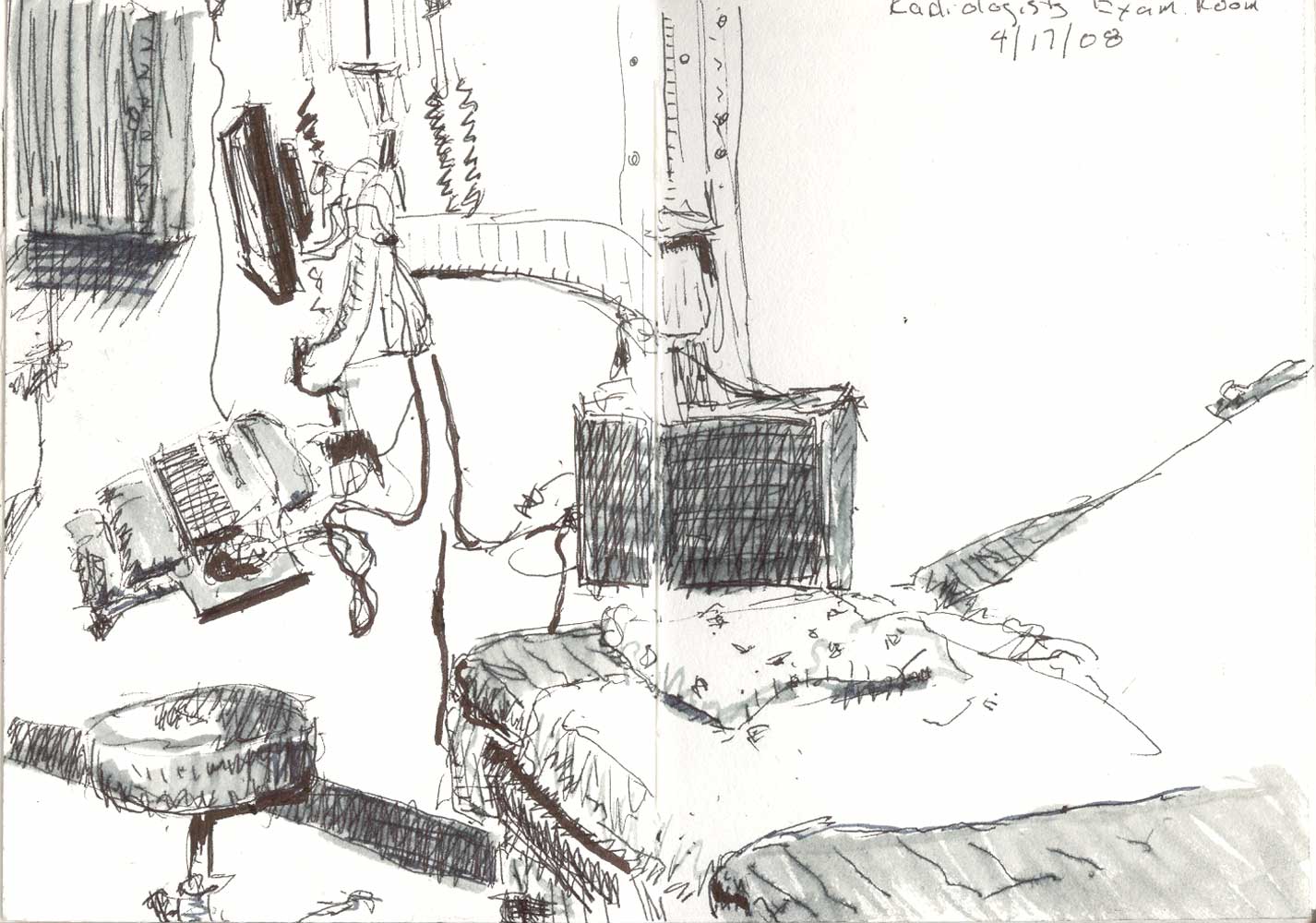 1426x1000 More Hospital Sketches Bill Sharp Paintings Blog - Hospital Sketches