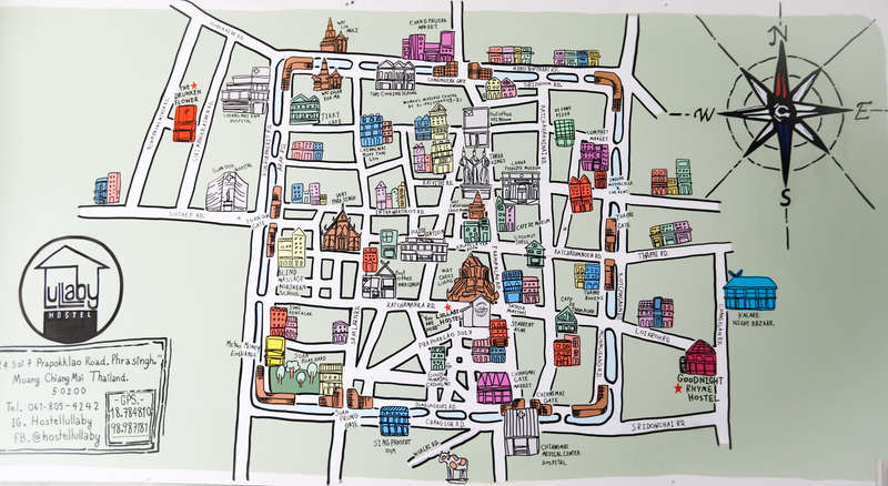 800x438 Hostel Lullaby In Chiang Mai Hostelculture - Hostel Sketch