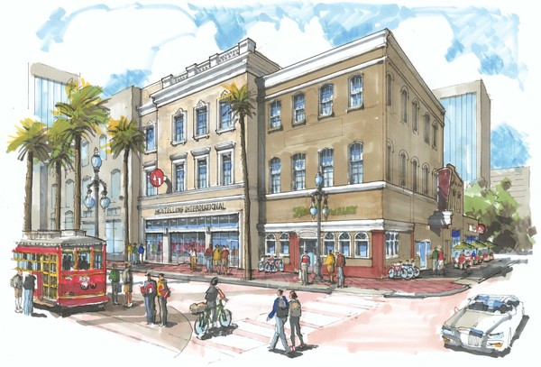 600x407 The Old Pickwick Social Club On Canal Street Will Reopen As A - Hostel Sketch