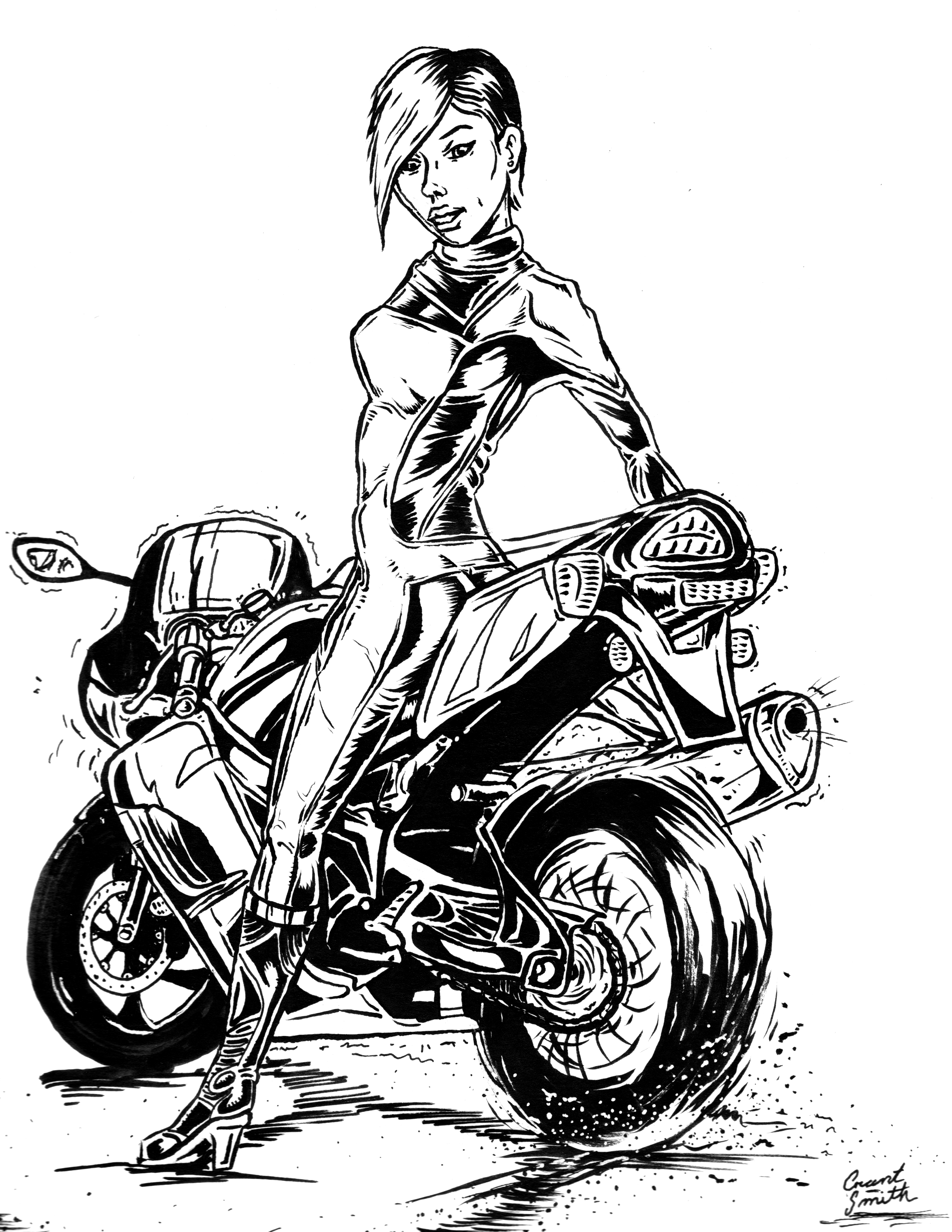 2412x3120 Hot Theartofgronith - Hot Girl Sketch