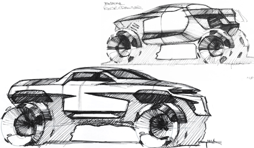 500x292 Thomas Stephen Smith Hot Sketches Sketches And Car - Hot Sketches