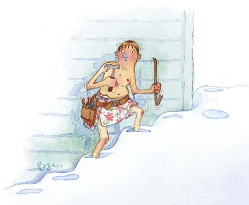 500x412 The Key To A Hot Tub - Hot Tub Sketch