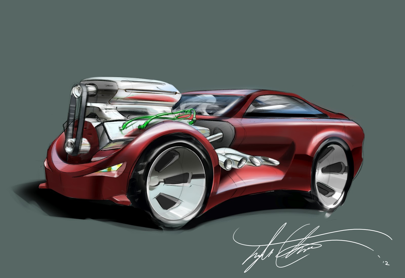 1600x1101 Hot Wheels, Camaros And Smart Cars Oh My! - Hot Wheels Sketch