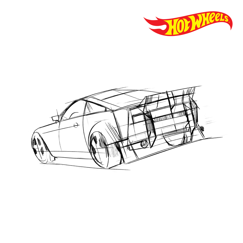 800x800 Hot Wheels - Hot Wheels Sketch