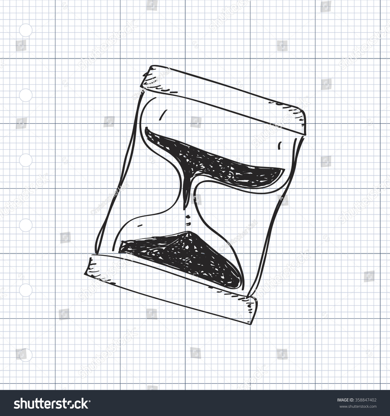 1500x1600 Drawn Hourglass Sketch 20 - Hourglass Sketch