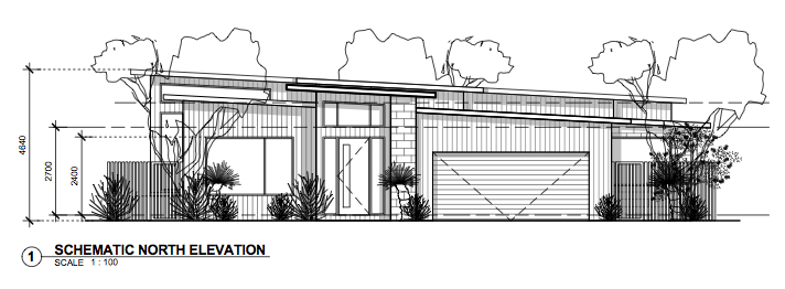 712x262 Sketch Lot 271 - House Elevation Sketch