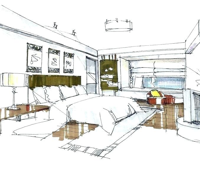 House Interior Sketch at PaintingValley.com | Explore collection of ...