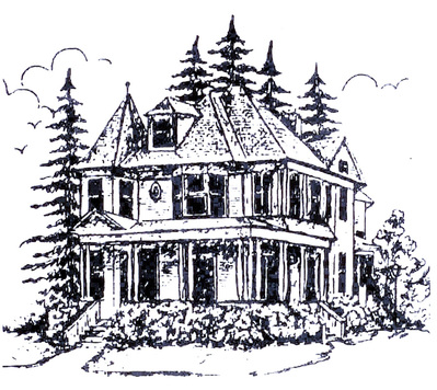 399x356 About - House On Fire Sketch