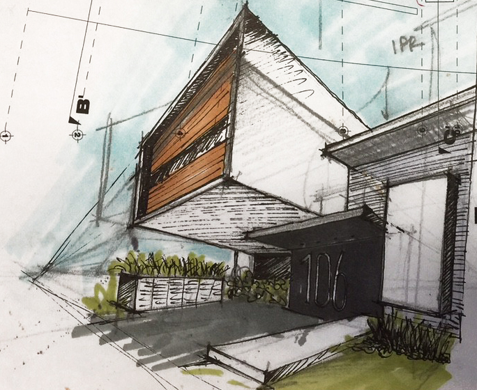 684x560 Gallery Of R P House Adi Arquitectura Y Interior - House Sketch