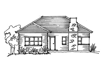 330x225 Renovating Specific House Types - House Sketch