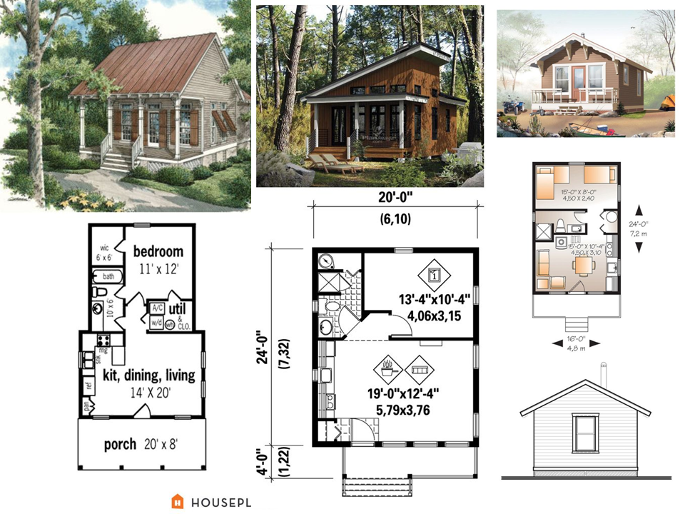 960x720 Beautiful House Design With Sketch And Floor Plan - House Sketch