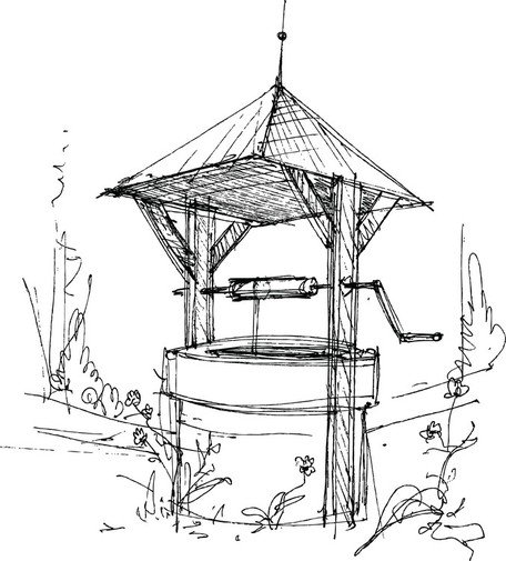 456x505 Free House Sketch Vector 2 Clipart And Vector Graphics - House Sketch Clipart