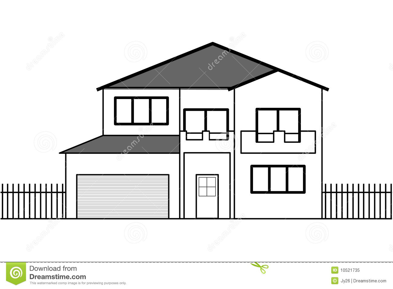 1300x957 How To Draw A Simple House Plan Gallery House Pencil Drawing Kids - House Sketch For Kids