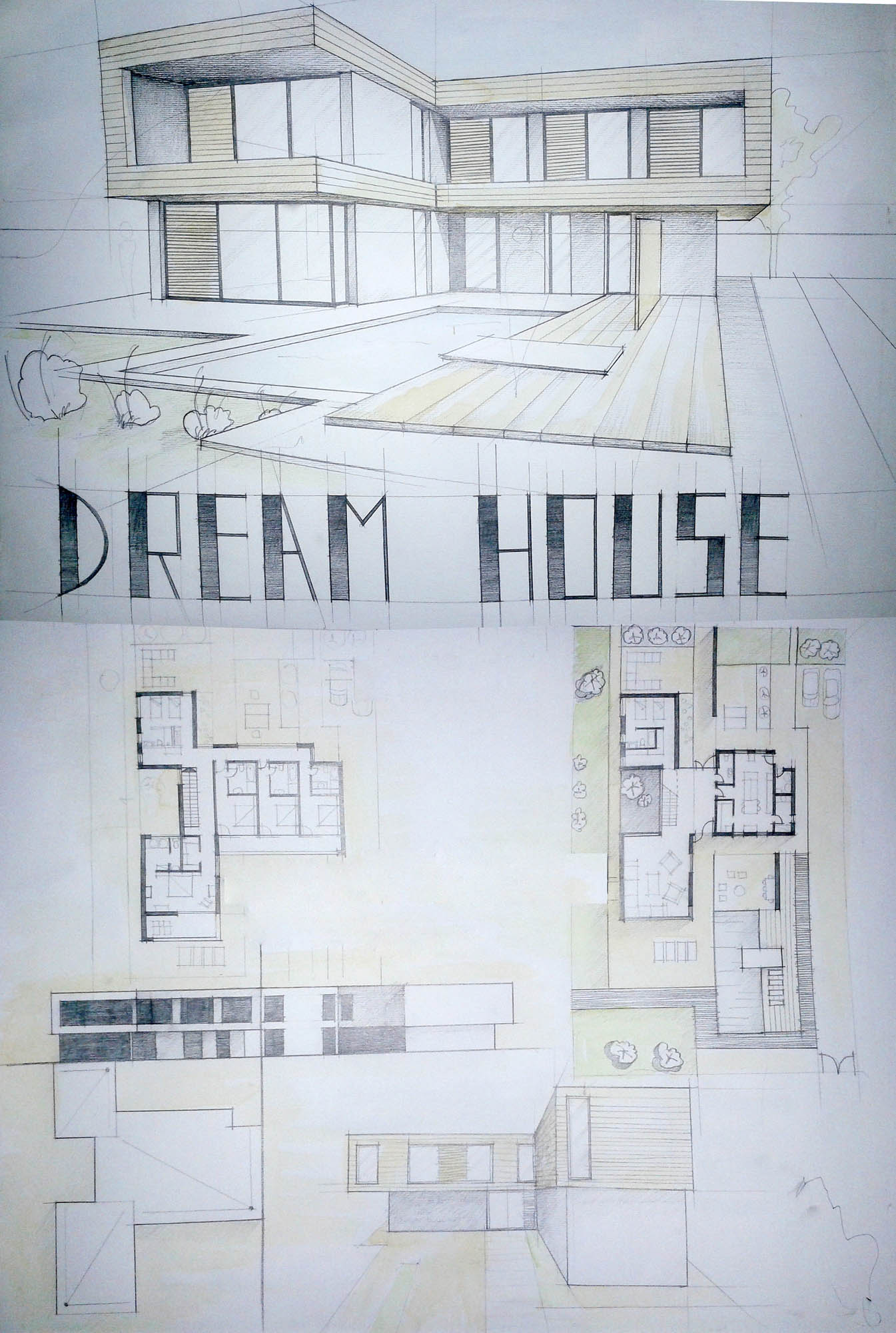 House Sketch Plan at PaintingValley.com | Explore collection of House