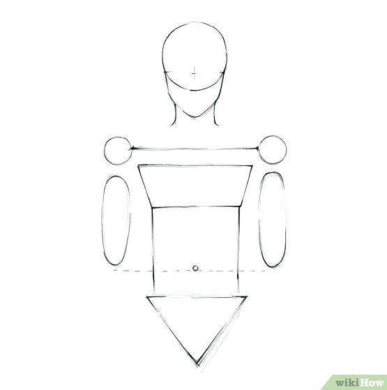 555x559 How To Draw People Step By Step Color White Background Only Of - House Sketch Step By Step