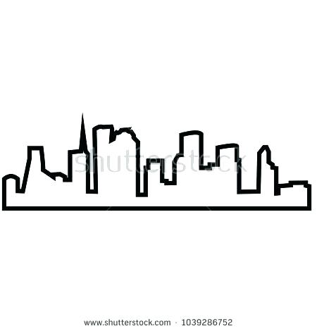 450x470 Houston Skyline Silhouette Vector Design You Can See The Most - Houston Skyline Sketch