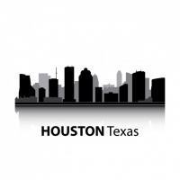 200x200 Houston Skyline Free Vector Graphic Art Free Download (Found 907 - Houston Skyline Sketch