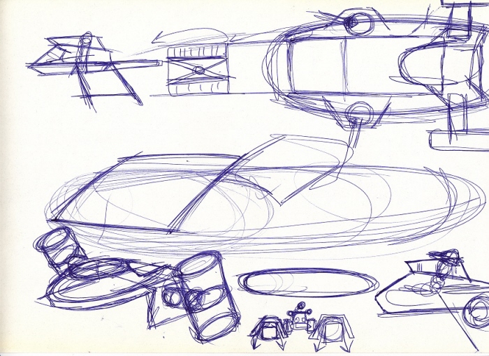 Hovercraft Sketch at PaintingValley.com | Explore collection of ...