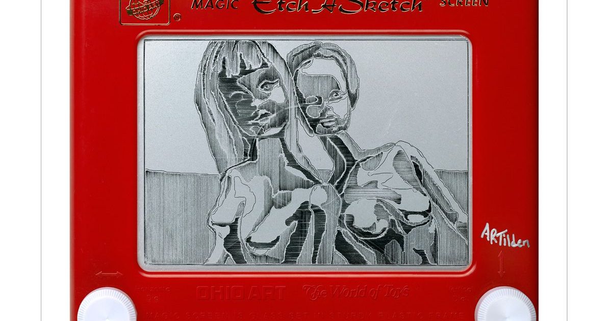 1200x630 Etch A Sketch Artist Finds Niche - How Does An Etch A Sketch Work