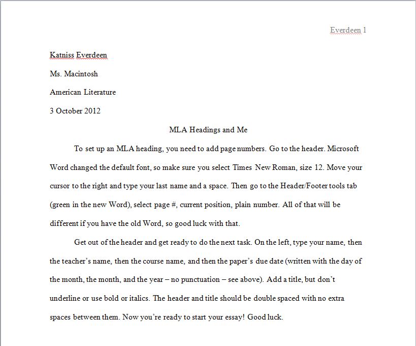 819x680 Completing The Character Sketch Header And Works Cited Mla 8 - How To Do A Character Sketch