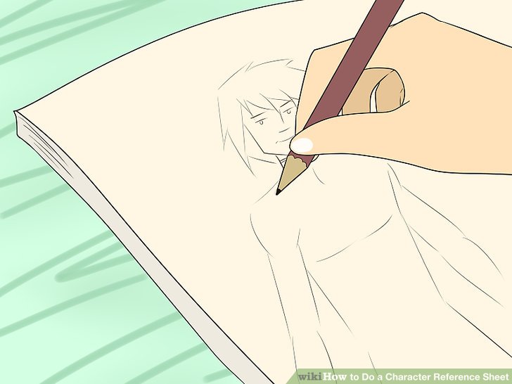 728x546 How To Do A Character Reference Sheet 11 Steps (With Pictures) - How To Do A Character Sketch