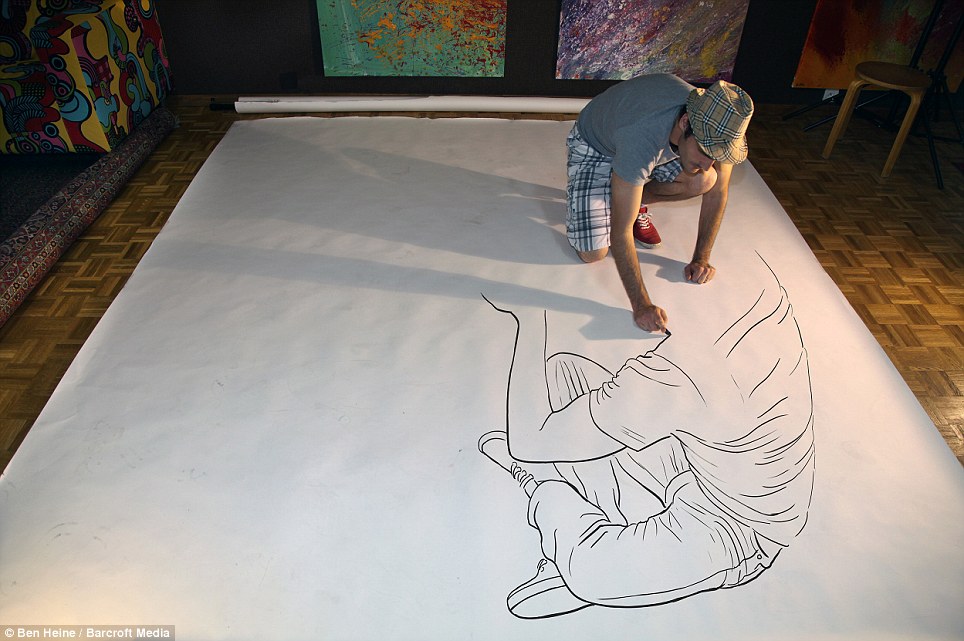 964x641 3d Pencil Drawings That Put The Artist Ben Heine Inside The - How To Draw 3d Sketch