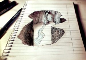 300x210 Beautiful Drawing In 3d Pencil 3d Drawing Art How To Draw 3d Dew - How To Draw 3d Sketch