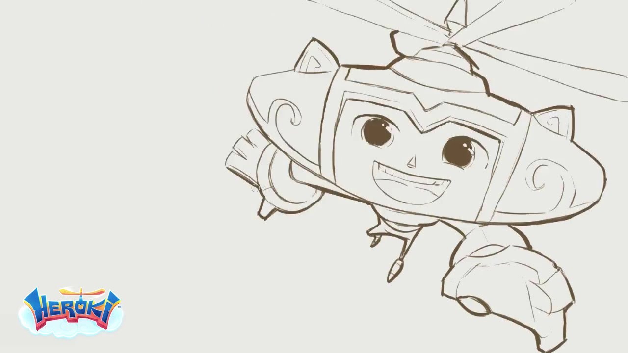1280x720 Heroki - How To Draw A Character Sketch