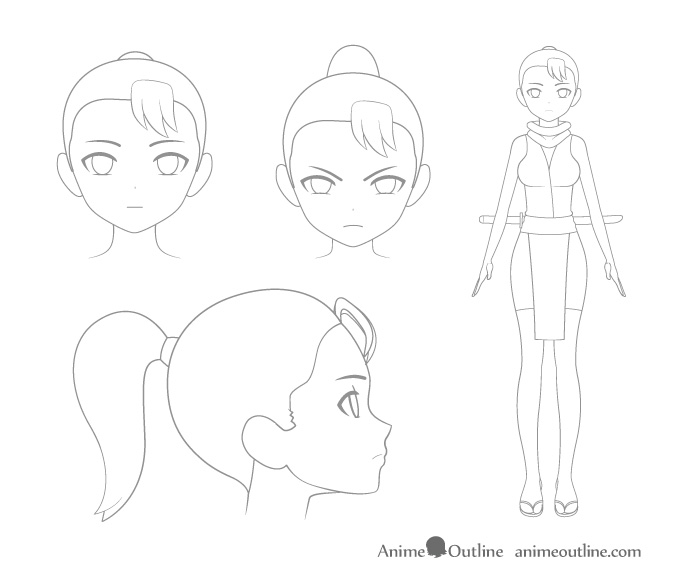 How To Draw A Character Sketch at Explore