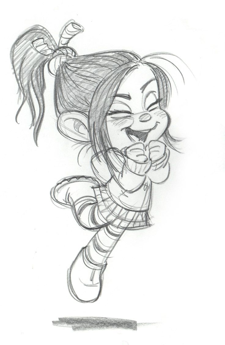 736x1128 Living Lines Library Wreck It Ralph (2012) - How To Draw A Character Sketch