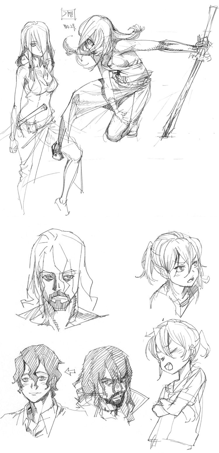 750x1546 Srisovka 1 - How To Draw A Character Sketch
