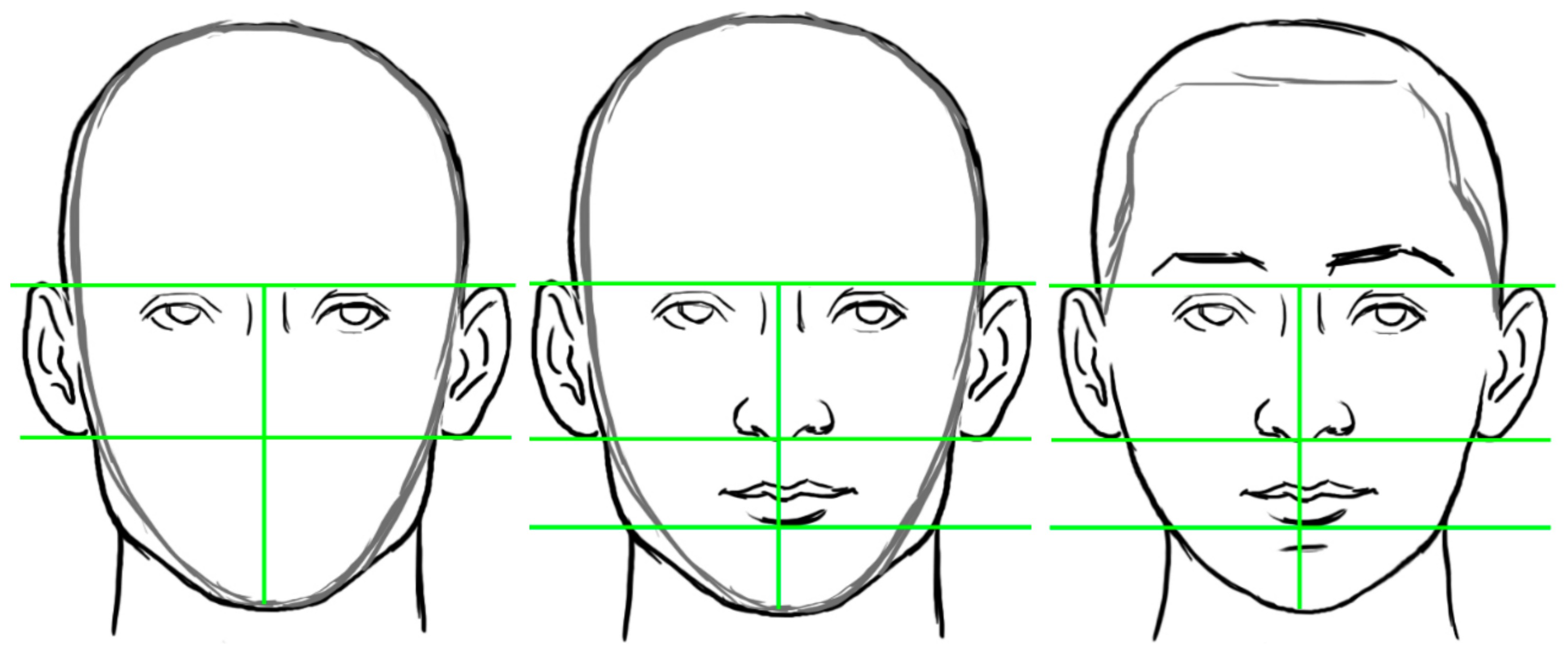 3000x1252 Learn How To Draw Faces With These 10 Simple Tips Craftsy - How To Draw Face Sketch