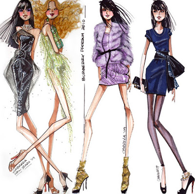 How To Fashion Sketch at PaintingValley.com | Explore collection of How ...