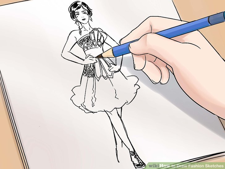 728x546 The Simplest Way To Draw Fashion Sketches - How To Fashion Sketch