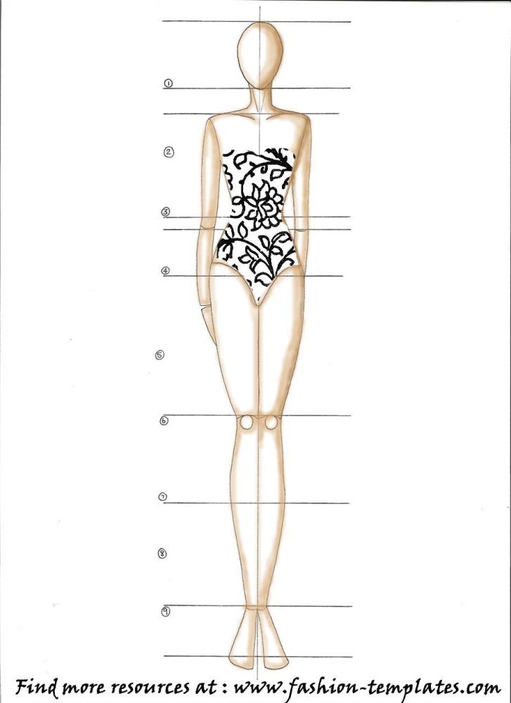 727x1000 Portfolio 101 Sketching Cute Fashion Sketches - How To Make Fashion Sketches