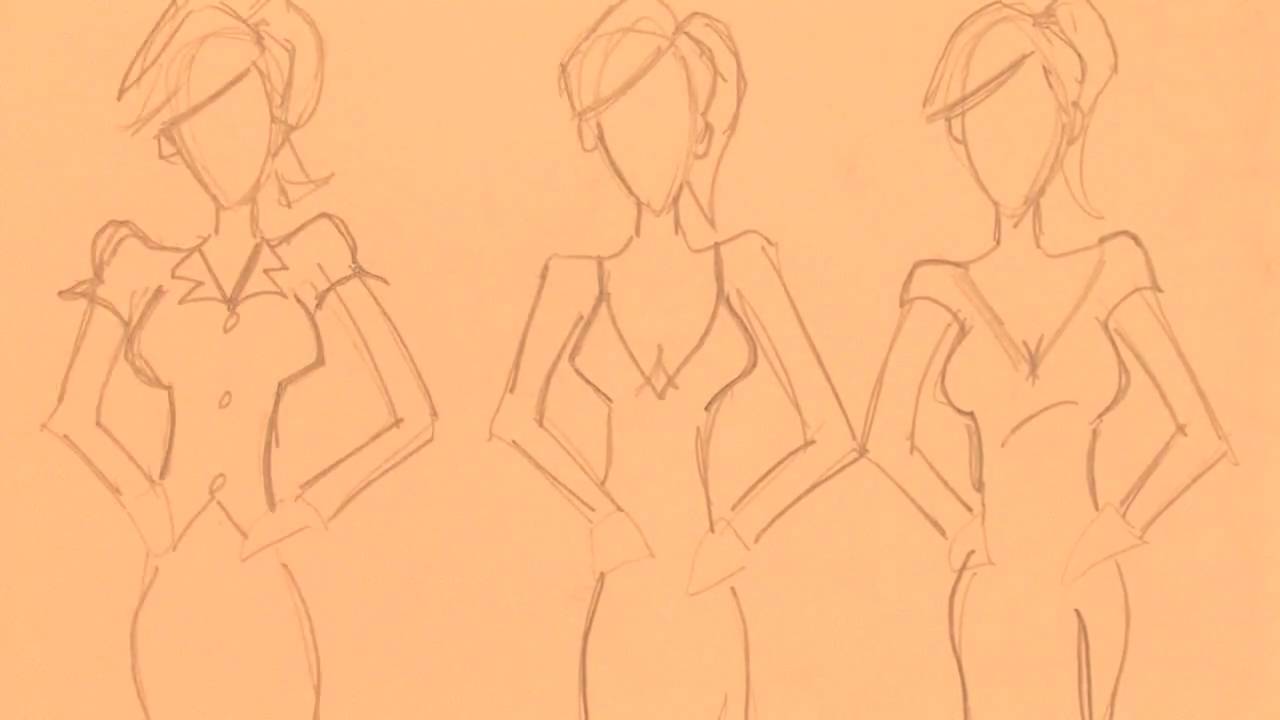 1280x720 Drawing Amp Illustration Lessons How To Make Fashion Sketches - How To Make Fashion Sketches