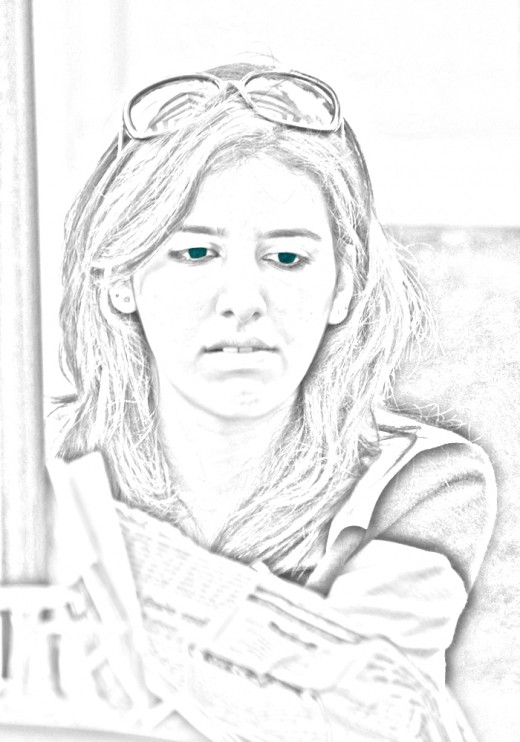 520x742 How To Create A Pencil Sketch Effect In Photoshop Cs5 - How To Make Sketch