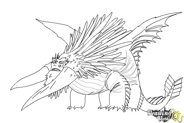 600x400 How To Draw Bewilderbeast From How To Train Your Dragon 2 - How To Train Your Dragon Sketches