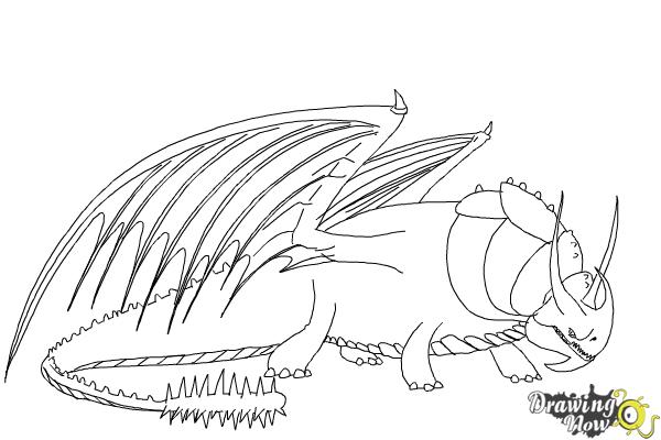 600x400 How To Draw Skullcrusher From How To Train Your Dragon 2 - How To Train Your Dragon Sketches