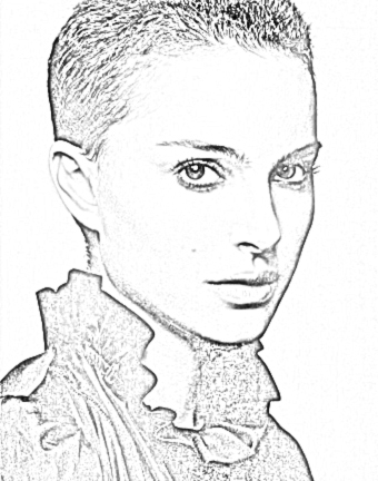 340x432 Pictures Turn Photo Into Line Art, - How To Turn A Photo Into A Sketch