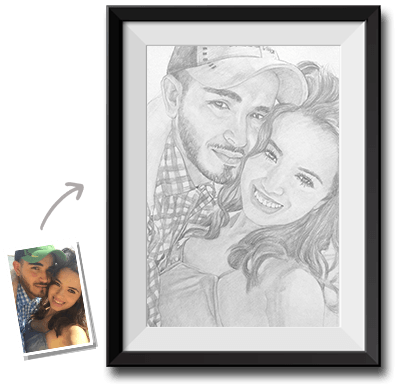 401x384 Turn Photos Into Paintings Photo To Picture Portraits - How To Turn A Photo Into A Sketch