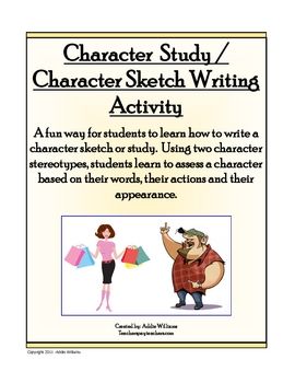 270x350 Creative Writing Character Sketch. Www.petv.tv - How To Write A Character Sketch