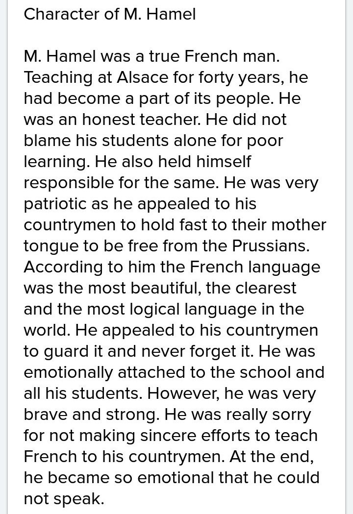 720x1049 Write The Character Sketch Of M.hemal - How To Write A Character Sketch