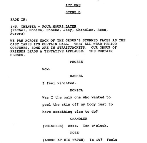 500x485 The Aspiring Tv Writer Amp Screenwriter Blog Multi Cam Sitcom - How To Write A Comedy Sketch