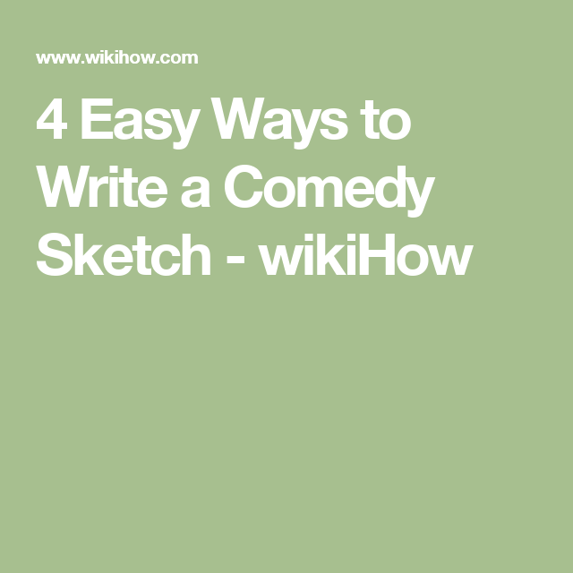 640x640 Write A Comedy Sketch Comedy Sketch - How To Write A Comedy Sketch