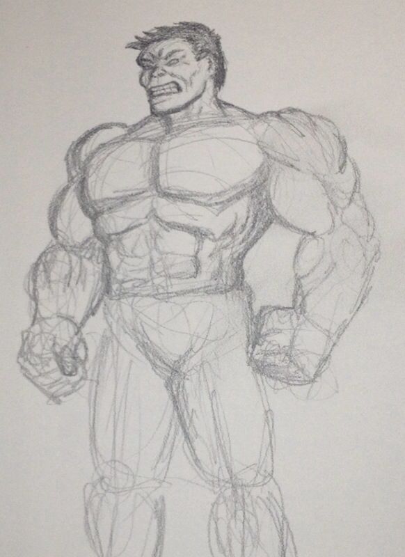 582x800 Hulk Pencil Sketch Thingy My Arts, Sketches And Art - Hulk Pencil Sketch